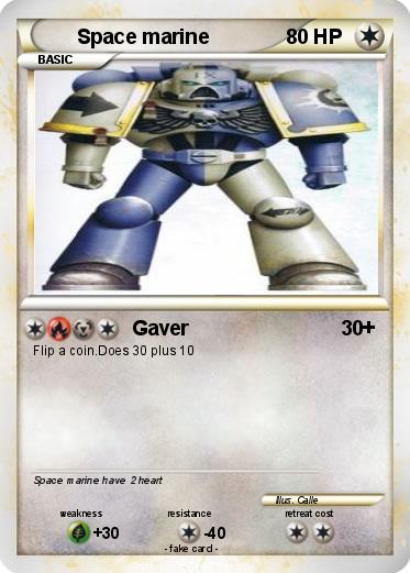 Pokemon Space marine