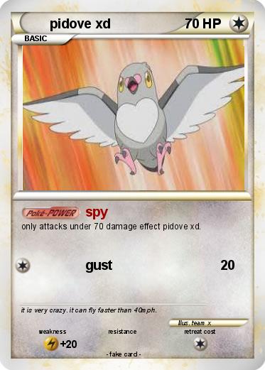 Pokemon pidove xd