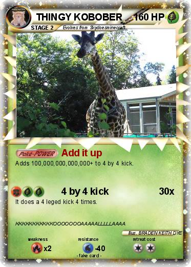 Pokemon THINGY KOBOBER
