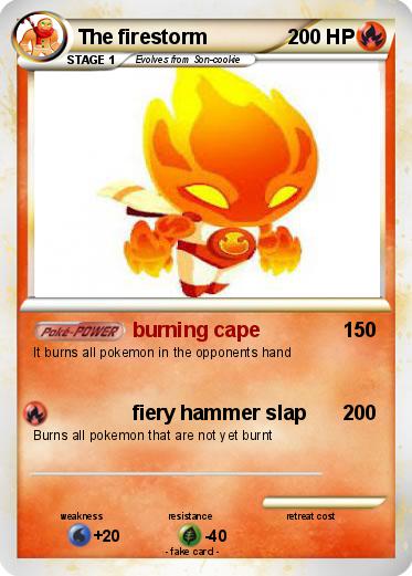 Pokemon The firestorm