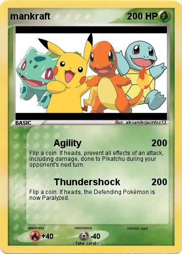 Pokemon mankraft
