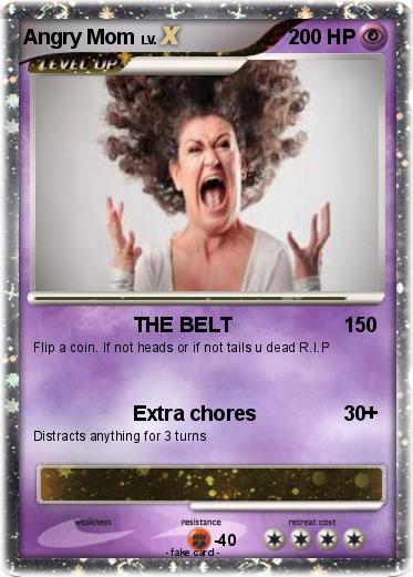 Pokemon Angry Mom