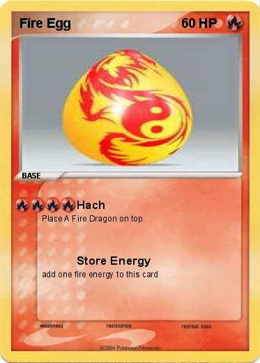 Pokemon Fire Egg