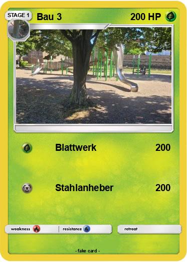 Pokemon Bau 3