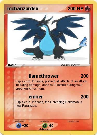 Pokemon mcharizardex