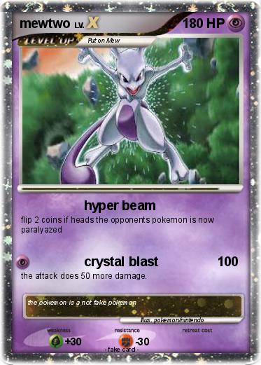 Pokemon mewtwo
