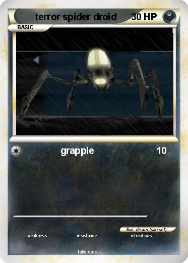 Pokemon terror spider droid
