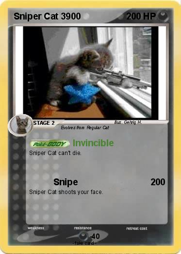 Pokemon Sniper Cat 3900