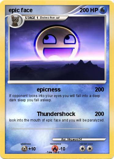 Pokemon epic face