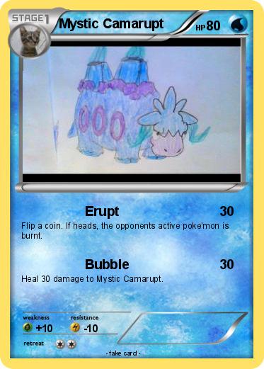 Pokemon Mystic Camarupt