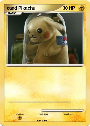Pokemon cand Pikachu