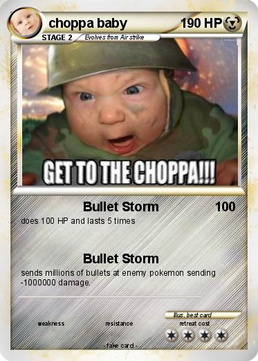 Pokemon choppa baby