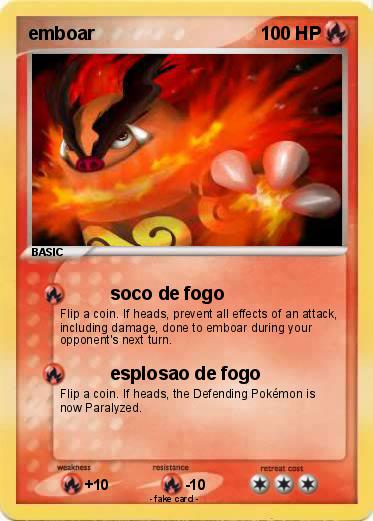 Pokemon emboar
