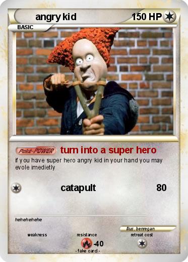 Pokemon angry kid