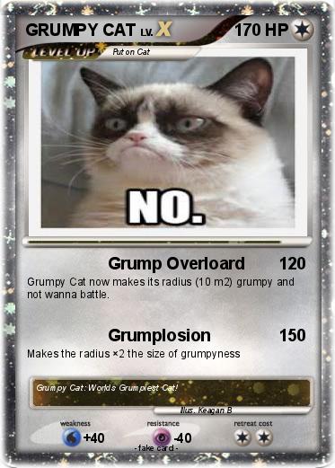 Pokemon GRUMPY CAT
