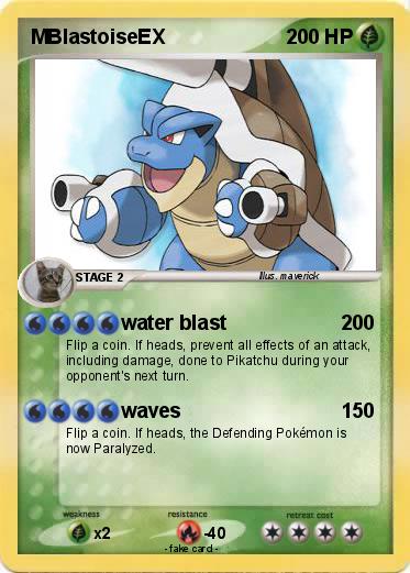 Pokemon MBlastoiseEX