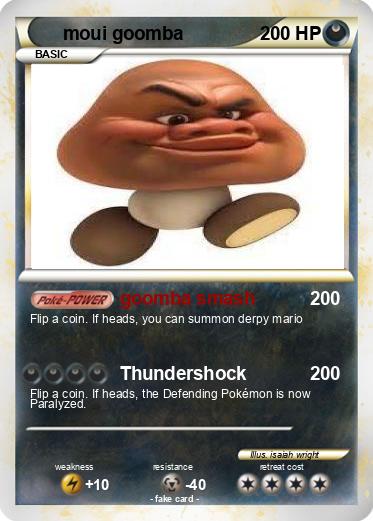Pokemon moui goomba