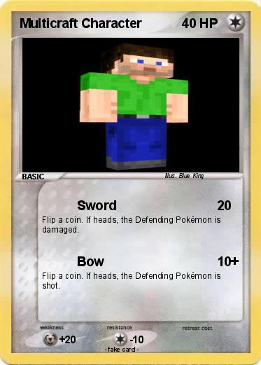 Pokemon Multicraft Character