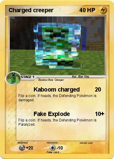 Pokemon Charged creeper