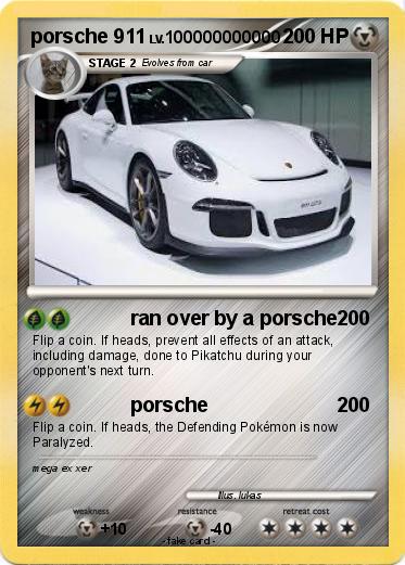 Pokemon porsche 911