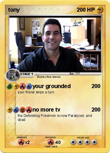 Pokemon tony
