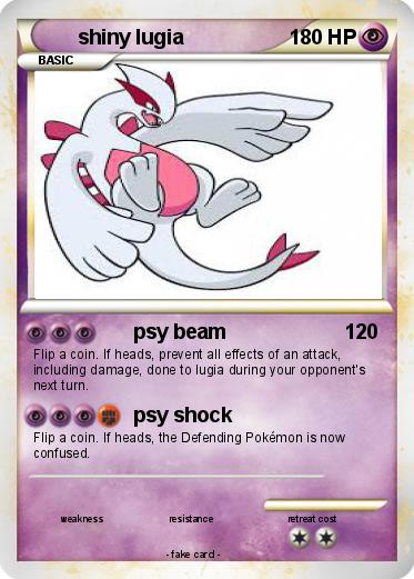 Pokemon shiny lugia