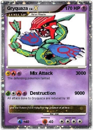Pokemon Gryquaza