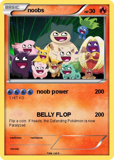 Pokemon noobs