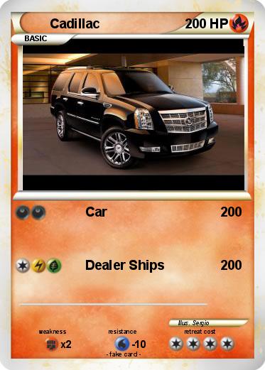 Pokemon Cadillac