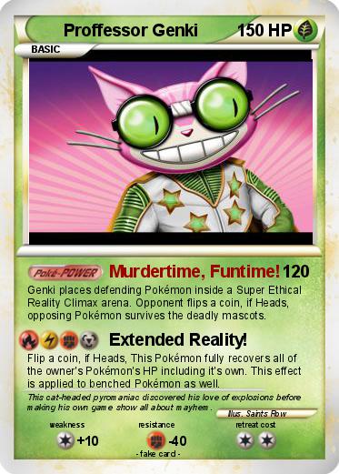 Pokemon Proffessor Genki