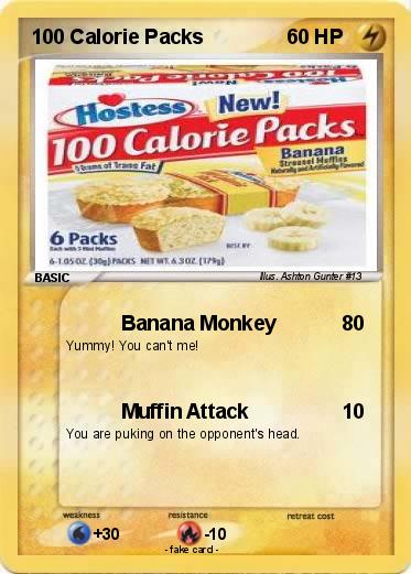 Pokemon 100 Calorie Packs