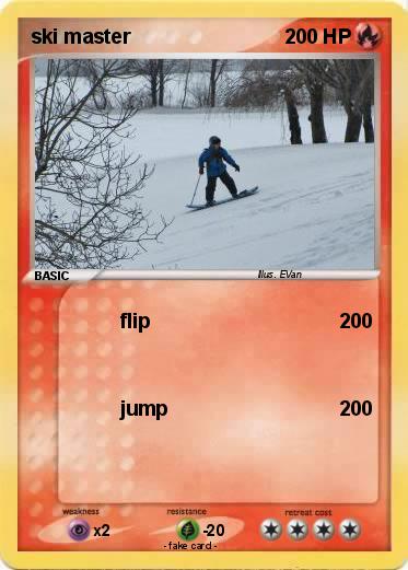 Pokemon ski master