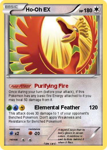 Pokemon Ho-Oh EX