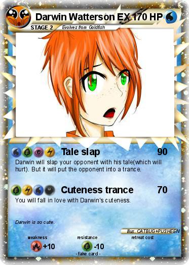 Pokemon Darwin Watterson EX