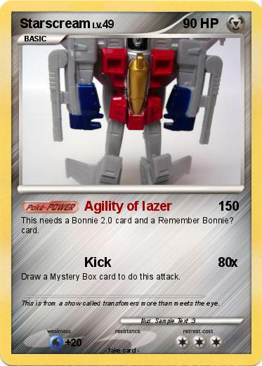 Pokemon Starscream