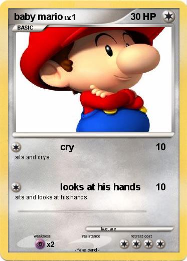 Pokemon baby mario