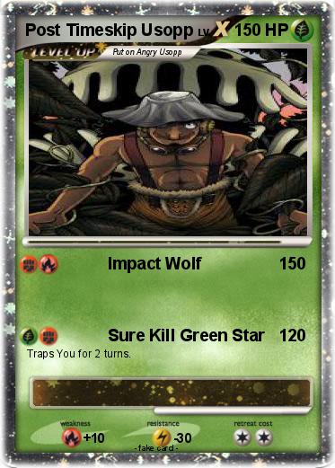 Pokemon Post Timeskip Usopp