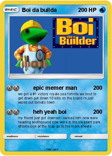 Pokemon Boi da builda