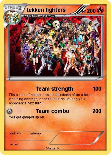 Pokemon tekken fighters