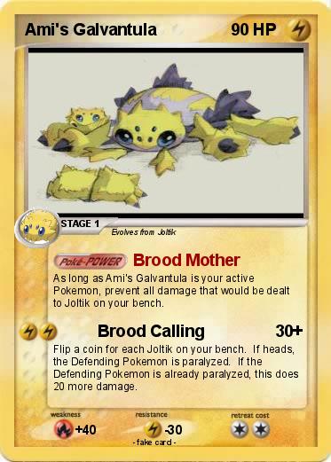 Pokemon Ami's Galvantula