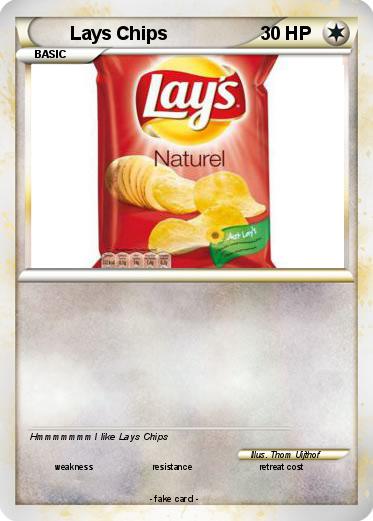 Pokemon Lays Chips