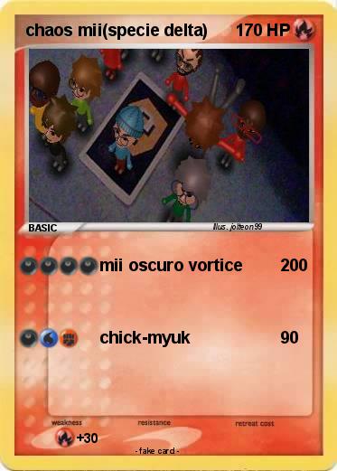 Pokemon chaos mii(specie delta)