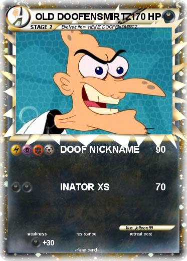Pokemon OLD DOOFENSMIRTZ