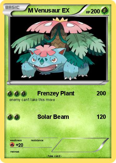 Pokemon M Venusaur EX