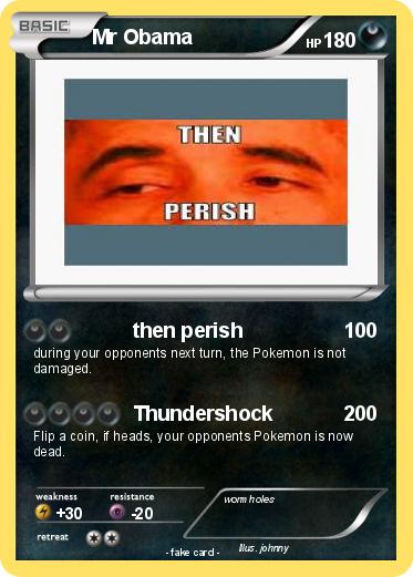 Pokemon Mr Obama
