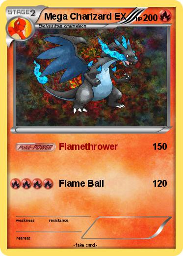 Pokemon Mega Charizard EX