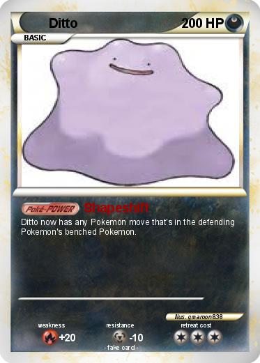 Pokemon Ditto