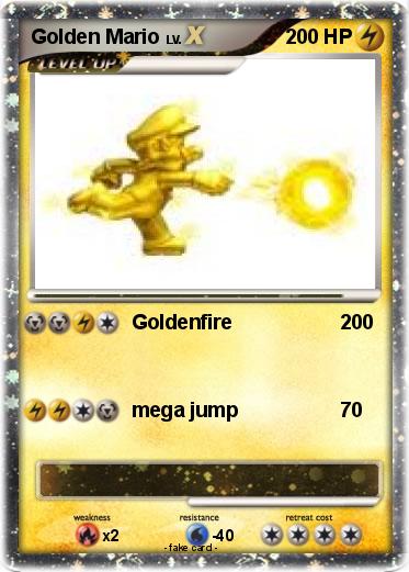 Pokemon Golden Mario