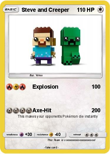 Pokemon Steve and Creeper