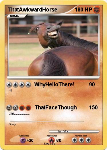 Pokemon ThatAwkwardHorse